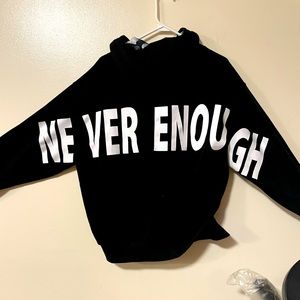 NEVER ENOUGH szL with build in neck wrap/ mask